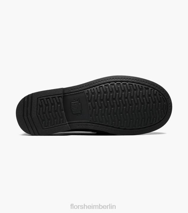 D280494 Sattelbräune Schuhwerk Kinder Florsheim Krocket jr. Moc-Toe-Penny-Loafer