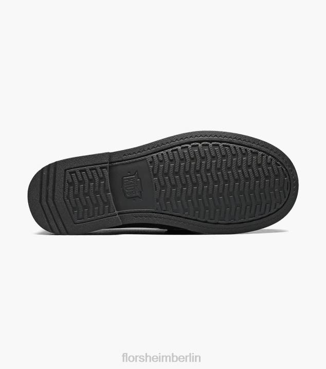 D280495 Schwarz Schuhwerk Kinder Florsheim Krocket jr. Moc-Toe-Penny-Loafer