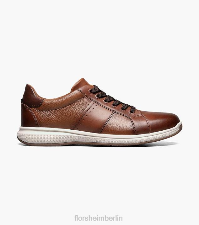 D280445 Cognac Schuhwerk Kinder Florsheim Great Lakes Jr. Spitze bis zur Spitze Oxford