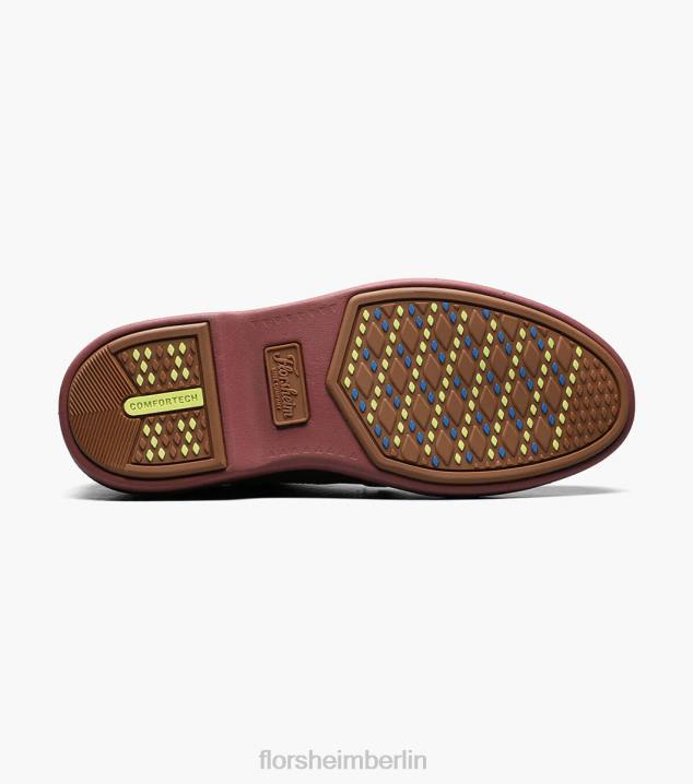 D280453 braunes Ch Schuhwerk Kinder Florsheim supacush jr. Oxford mit schlichter Zehenpartie