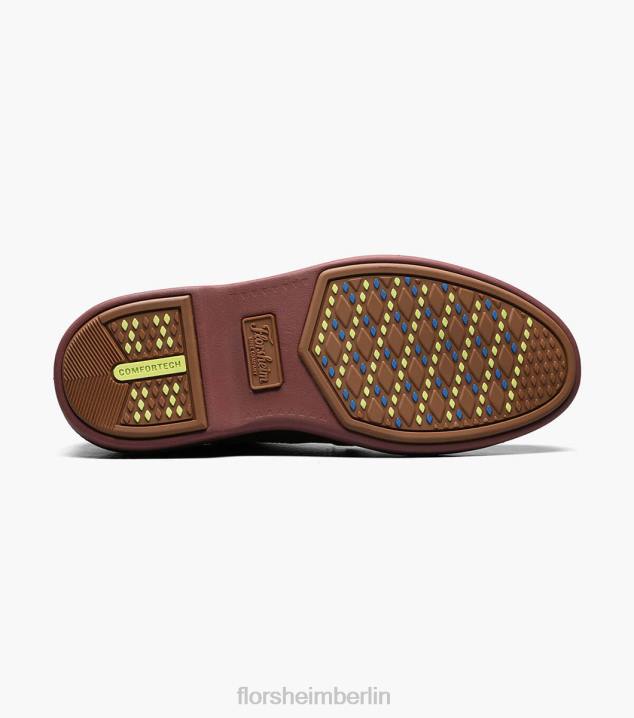 D280455 Sand Schuhwerk Kinder Florsheim supacush jr. Oxford mit schlichter Zehenpartie