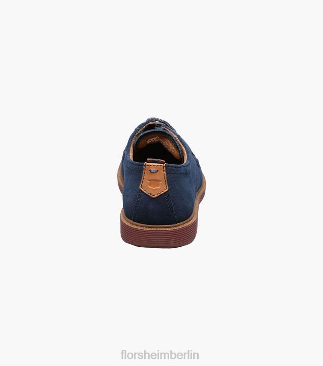 D280459 Marine Schuhwerk Kinder Florsheim supacush jr. Oxford mit schlichter Zehenpartie