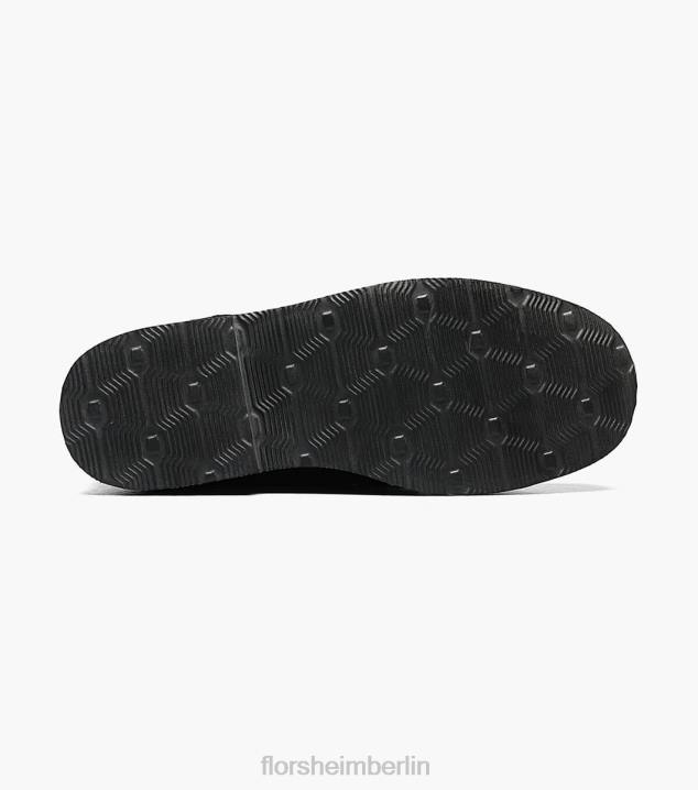 D280460 Schwarz Schuhwerk Kinder Florsheim Kearny Jr. Oxford mit schlichter Zehenpartie
