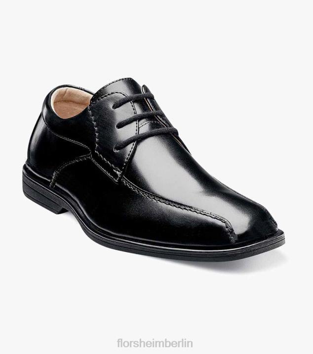 D280490 Schwarz Schuhwerk Kinder Florsheim offenbaren jr. Fahrradkappe Oxford