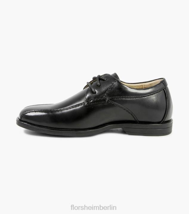 D280490 Schwarz Schuhwerk Kinder Florsheim offenbaren jr. Fahrradkappe Oxford