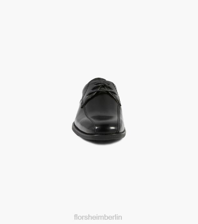 D280490 Schwarz Schuhwerk Kinder Florsheim offenbaren jr. Fahrradkappe Oxford
