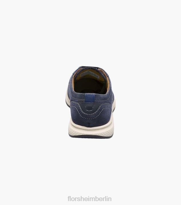 D280501 Marine Schuhwerk Kinder Florsheim Great Lakes Jr. Oxford mit schlichter Zehenpartie
