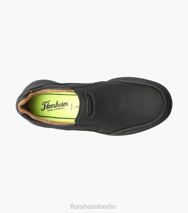 D280447 schwarzes Ch Schuhwerk Kinder Florsheim Great Lakes Jr. Sport-Slip-on