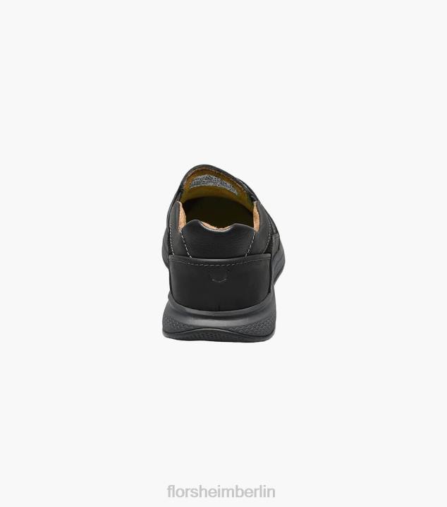 D280447 schwarzes Ch Schuhwerk Kinder Florsheim Great Lakes Jr. Sport-Slip-on
