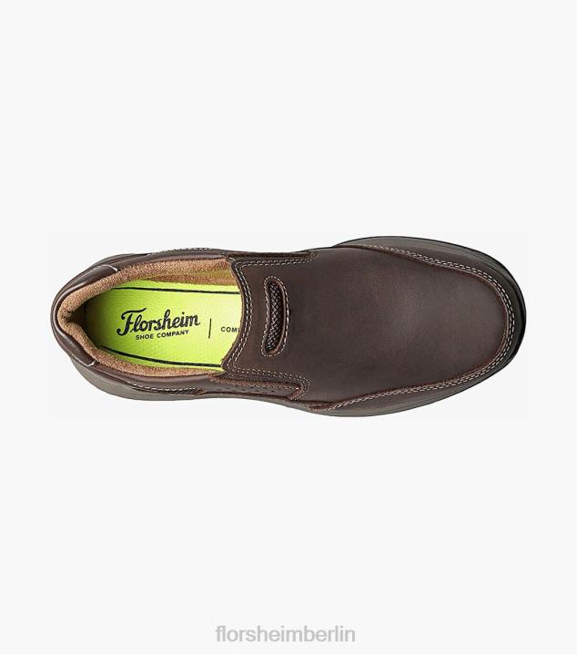 D280448 braunes Ch Schuhwerk Kinder Florsheim Great Lakes Jr. Sport-Slip-on