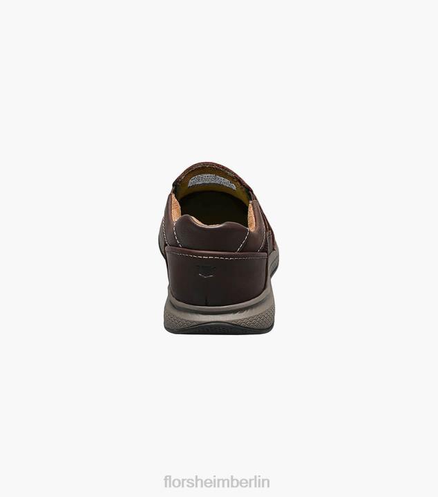 D280448 braunes Ch Schuhwerk Kinder Florsheim Great Lakes Jr. Sport-Slip-on