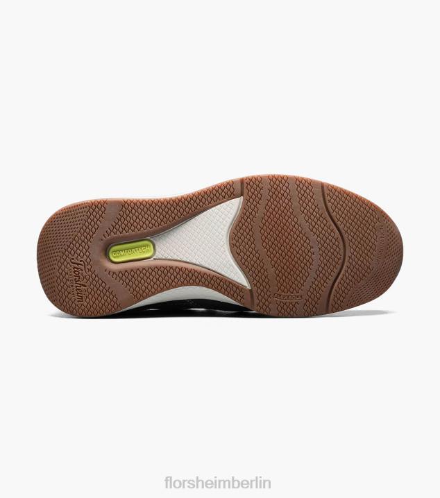 D280464 Indigo Schuhwerk Kinder Florsheim Great Lakes Jr. Moc-Toe zum Hineinschlüpfen