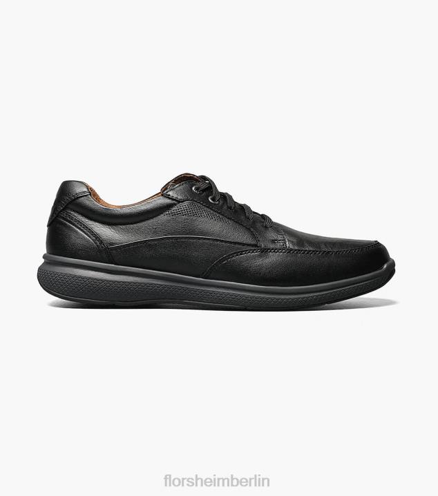 D280380 schwarz getrommelt Schuhwerk Männer Florsheim Toller Moc-Toe-Spaziergang an den Seen
