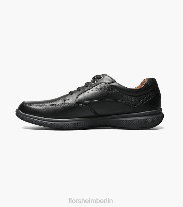 D280380 schwarz getrommelt Schuhwerk Männer Florsheim Toller Moc-Toe-Spaziergang an den Seen