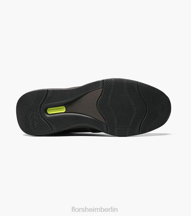 D280381 braun getrommelt Schuhwerk Männer Florsheim Toller Moc-Toe-Spaziergang an den Seen