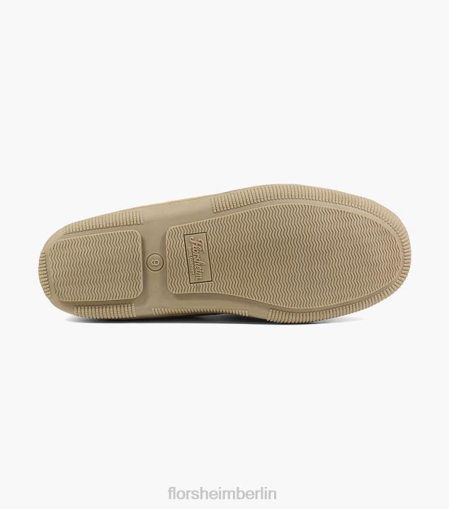 D280384 Sand Schuhwerk Männer Florsheim Gemütlicher Moc-Toe-Slipper zum Binden