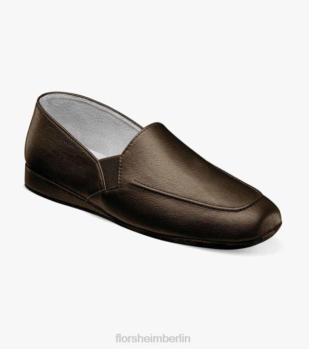 D280386 braun Schuhwerk Männer Florsheim Pareto Opera Moc-Toe-Slipper