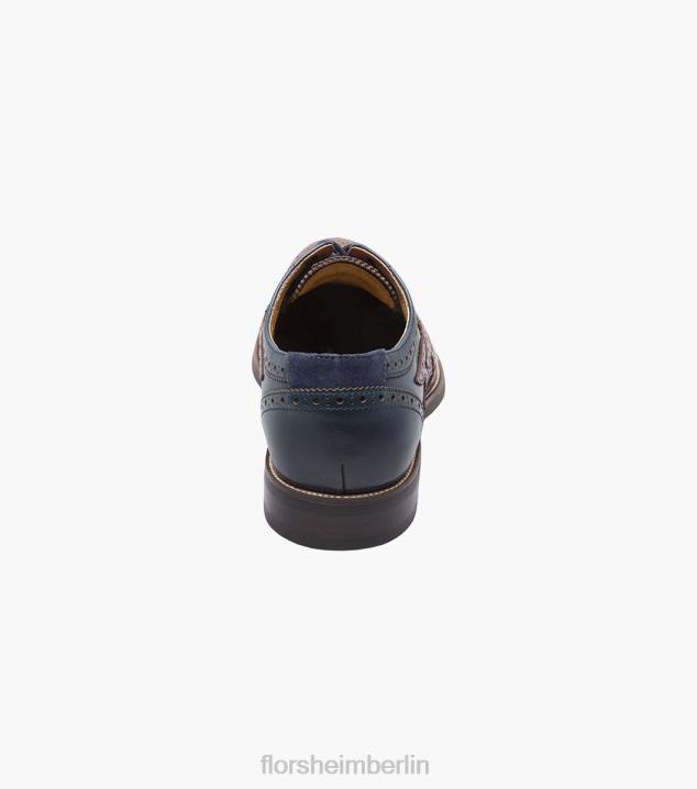 D280110 Cognac-Multi Schuhwerk Männer Florsheim Uptown Spicy Wingtip Oxford