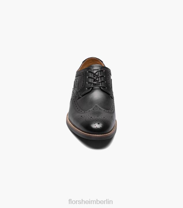 D280111 Schwarz Schuhwerk Männer Florsheim Uptown Spicy Wingtip Oxford