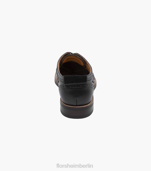 D280111 Schwarz Schuhwerk Männer Florsheim Uptown Spicy Wingtip Oxford