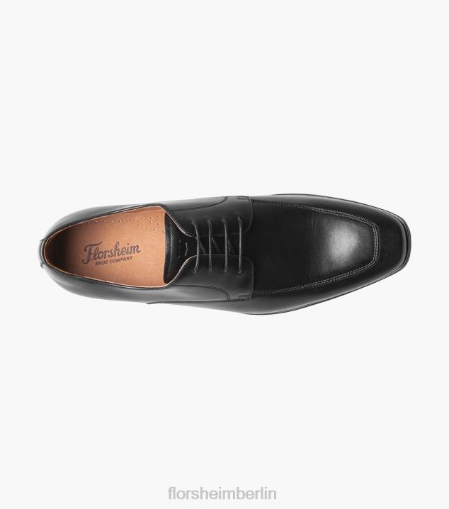 D280112 schwarz glatt Schuhwerk Männer Florsheim Postino 1 Moc Toe Oxford