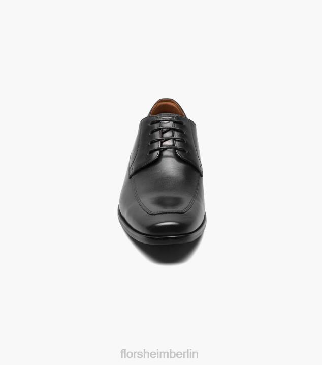 D280112 schwarz glatt Schuhwerk Männer Florsheim Postino 1 Moc Toe Oxford