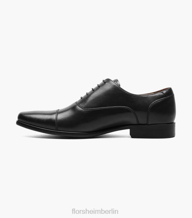 D280114 schwarz glatt Schuhwerk Männer Florsheim Postino 1 Cap Toe Balmoral Oxford