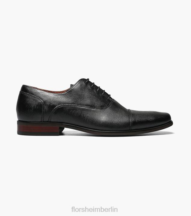 D280116 Schwarz Schuhwerk Männer Florsheim Postino 1 Cap Toe Balmoral Oxford