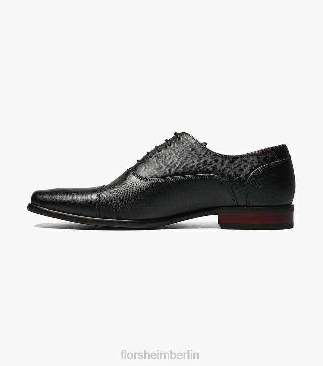 D280116 Schwarz Schuhwerk Männer Florsheim Postino 1 Cap Toe Balmoral Oxford