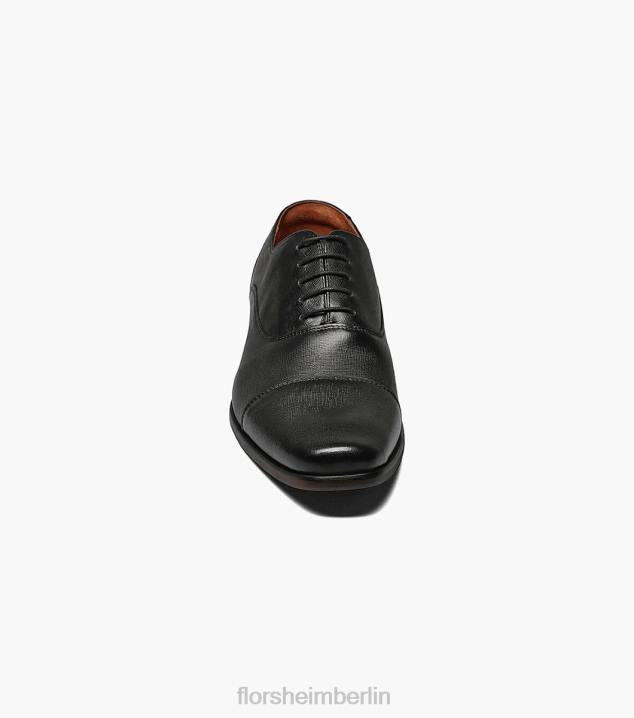 D280116 Schwarz Schuhwerk Männer Florsheim Postino 1 Cap Toe Balmoral Oxford