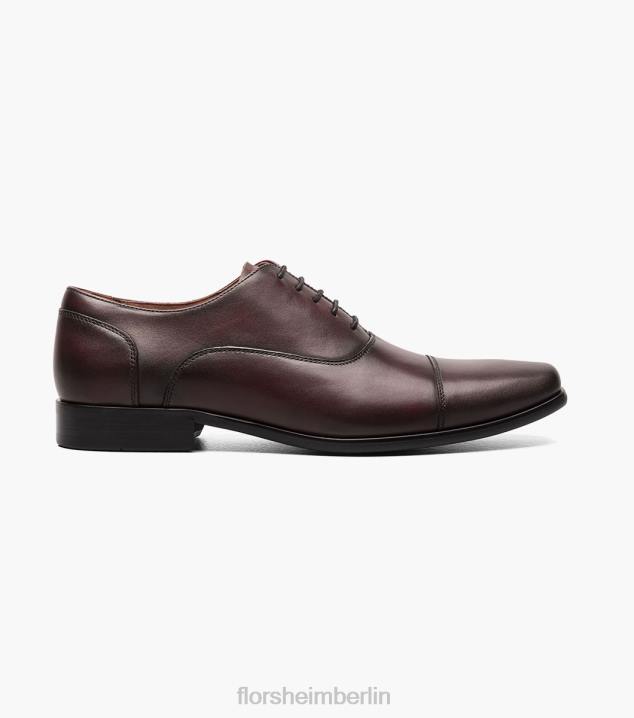 D280118 Wein Schuhwerk Männer Florsheim Postino 1 Cap Toe Balmoral Oxford