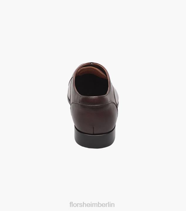 D280118 Wein Schuhwerk Männer Florsheim Postino 1 Cap Toe Balmoral Oxford