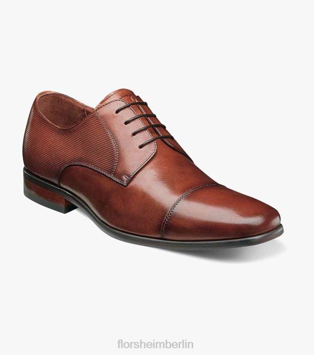 D280119 Cognac Schuhwerk Männer Florsheim Postino 1 Cap Toe Oxford
