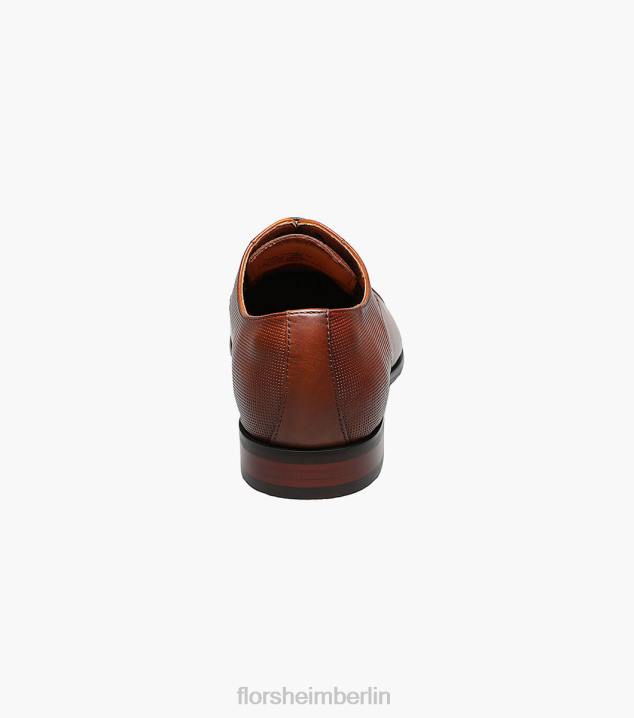 D280119 Cognac Schuhwerk Männer Florsheim Postino 1 Cap Toe Oxford