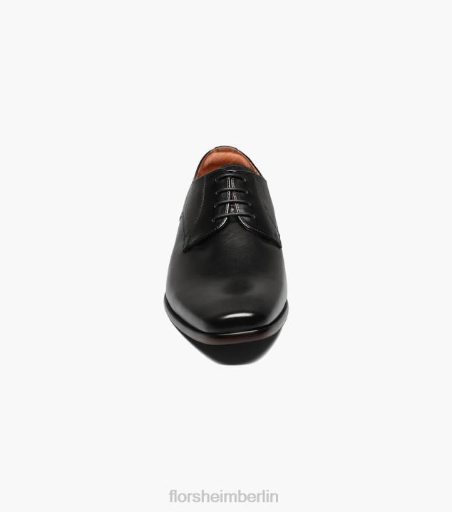D280128 Schwarz Schuhwerk Männer Florsheim Postino 2 Plain Toe Oxford