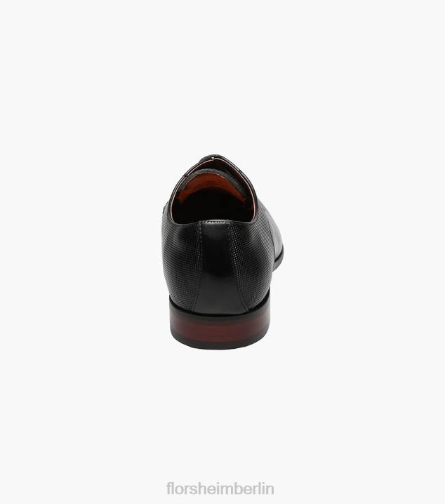 D280128 Schwarz Schuhwerk Männer Florsheim Postino 2 Plain Toe Oxford