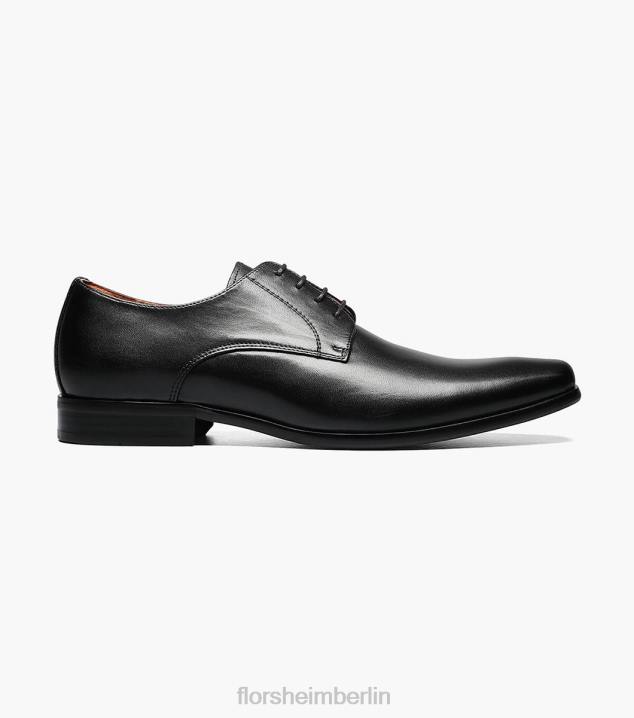 D280129 schwarz glatt Schuhwerk Männer Florsheim Postino 2 Plain Toe Oxford