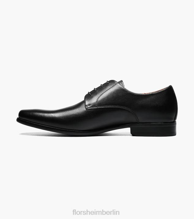 D280129 schwarz glatt Schuhwerk Männer Florsheim Postino 2 Plain Toe Oxford