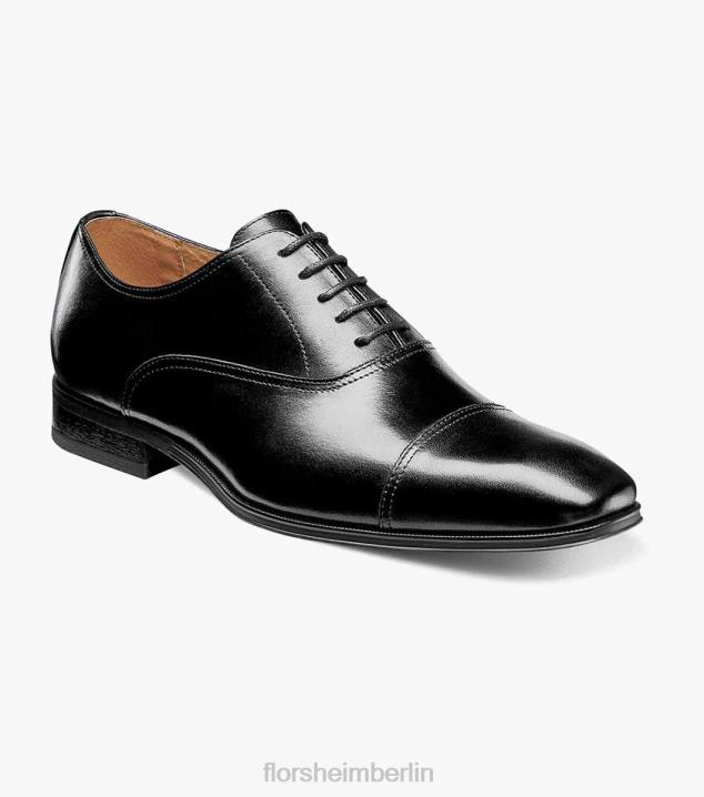 D280134 Schwarz Schuhwerk Männer Florsheim Corbetta Cap Toe Oxford