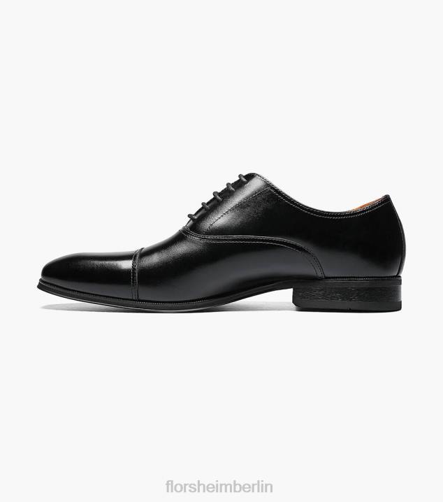 D280134 Schwarz Schuhwerk Männer Florsheim Corbetta Cap Toe Oxford
