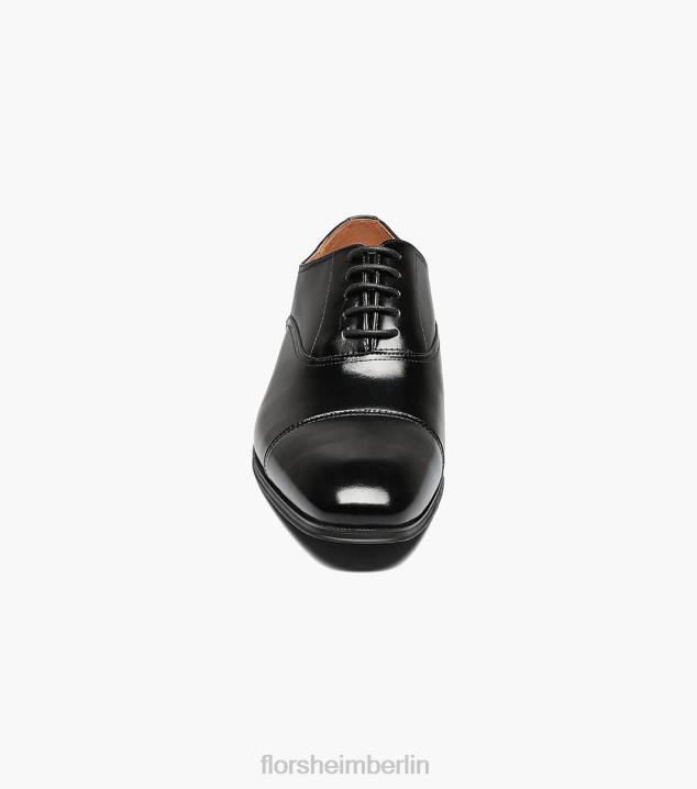 D280134 Schwarz Schuhwerk Männer Florsheim Corbetta Cap Toe Oxford