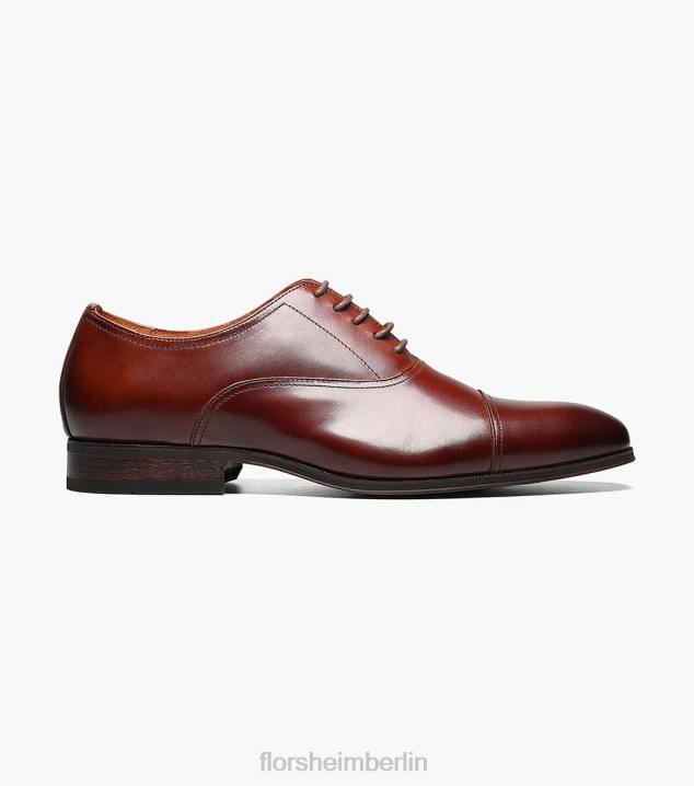 D280135 Cognac Schuhwerk Männer Florsheim Corbetta Cap Toe Oxford
