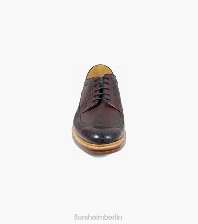 D280139 Burgund Schuhwerk Männer Florsheim Kenmoor II Wingtip Oxford