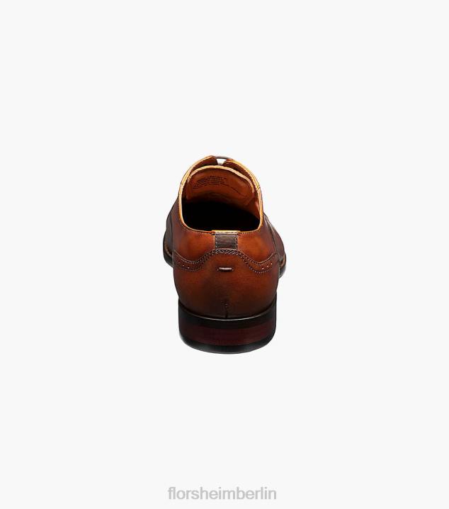 D280142 Cognac Schuhwerk Männer Florsheim Sorrento Cap Toe Oxford