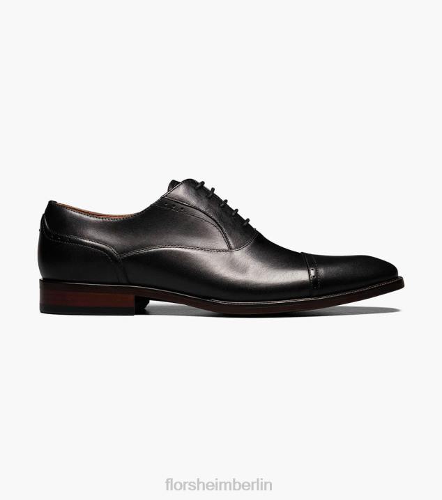 D280144 Schwarz Schuhwerk Männer Florsheim Sorrento Cap Toe Oxford