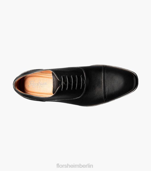 D280144 Schwarz Schuhwerk Männer Florsheim Sorrento Cap Toe Oxford