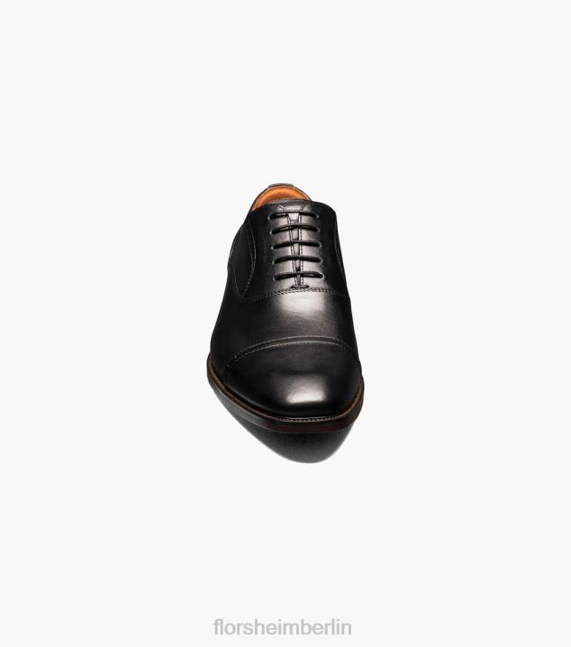 D280144 Schwarz Schuhwerk Männer Florsheim Sorrento Cap Toe Oxford