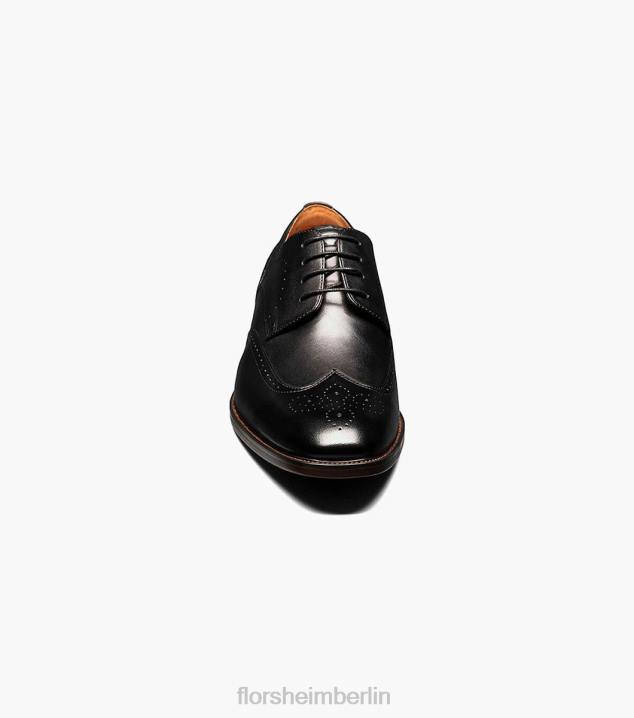 D280147 Schwarz Schuhwerk Männer Florsheim Sorrento Wingtip Oxford