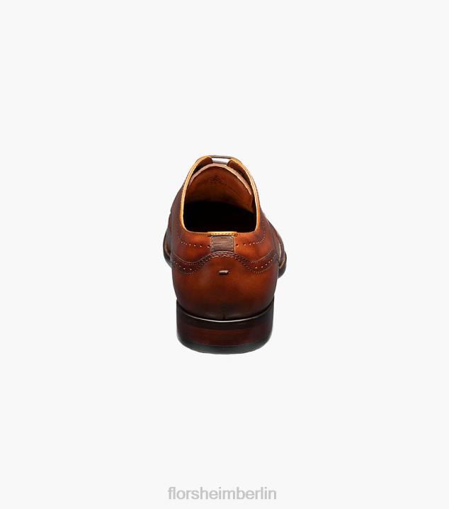 D280148 Cognac Schuhwerk Männer Florsheim Sorrento Wingtip Oxford