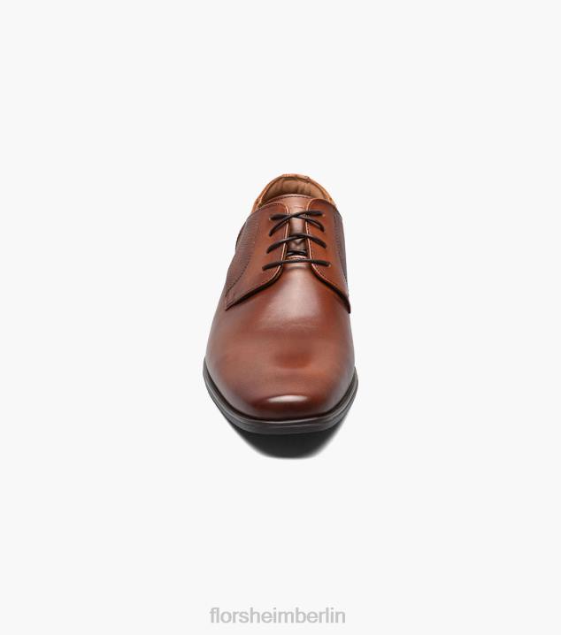 D280150 Cognac Schuhwerk Männer Florsheim Jackson Plain Toe Oxford
